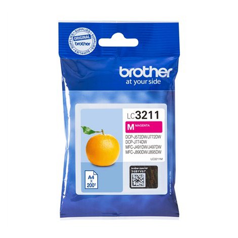 Brother LC | 3211M | Magenta | Ink cartridge | 200 pages